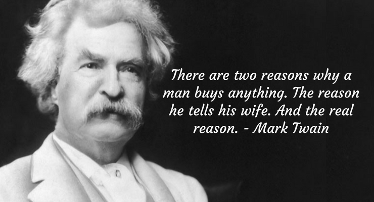 Mark Twain copywriting secrets quote